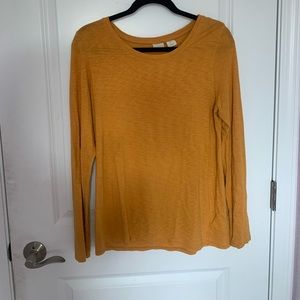 Long-Sleeve Yellow T-Shirt